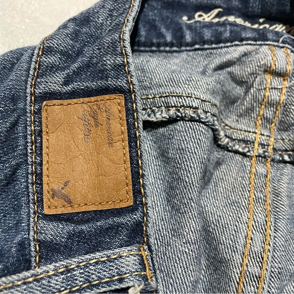 AE American Eagle Short Shorts Size 14 Jeans Plus Size - Picture 2 of 2